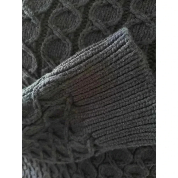 Tommy Hilfiger Cable Knit Sweater in navy blue - Picture 4 of 5